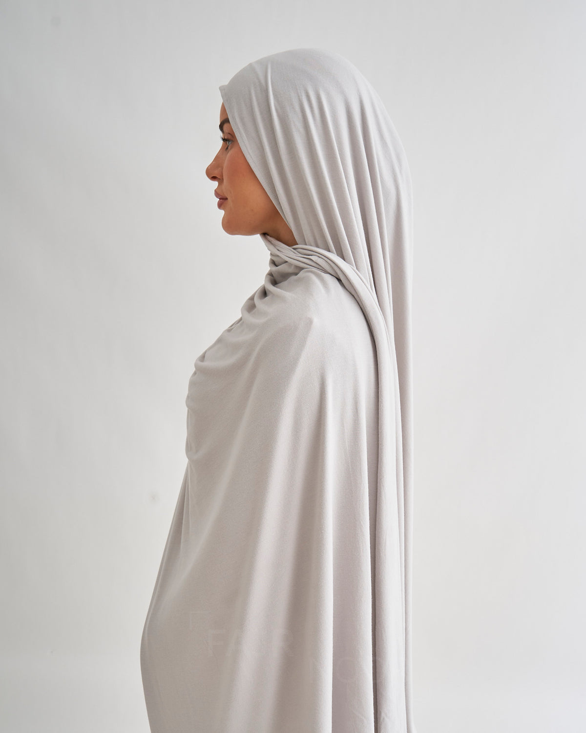 Premium Jersey Hijab - Grey