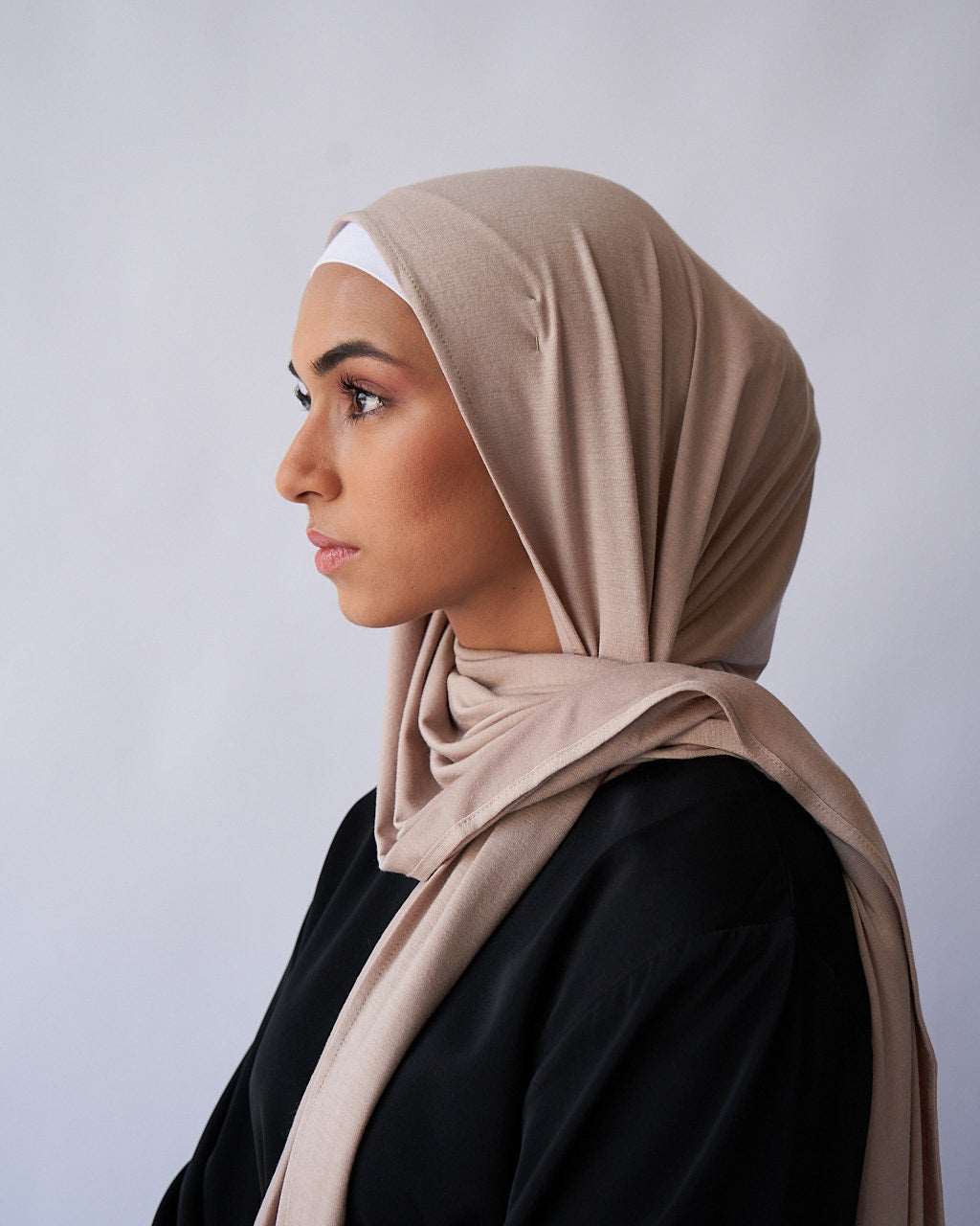 Jersey Hijab - Neutral - Scarves - Fajr Noor