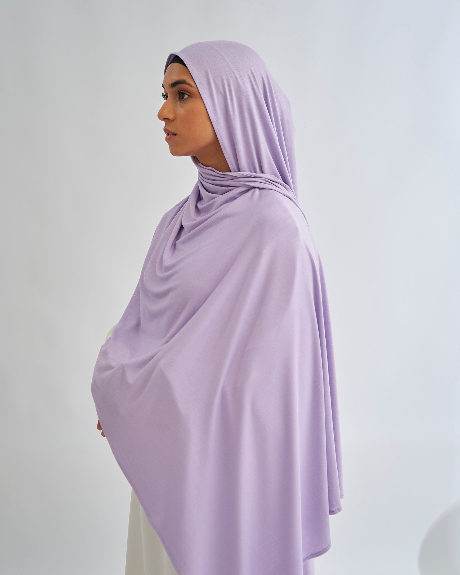 Premium Jersey Hijab - Lavender