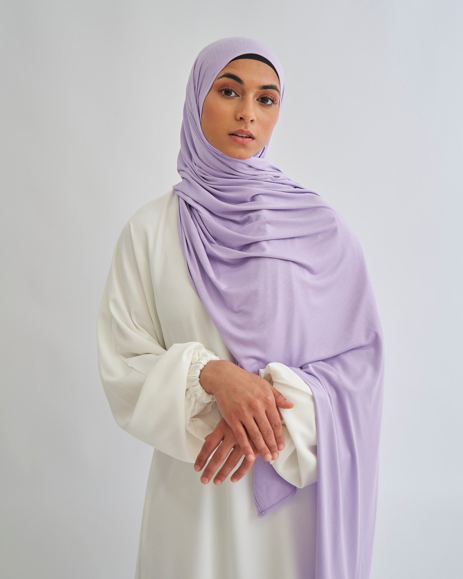 Premium Jersey Hijab - Lavender