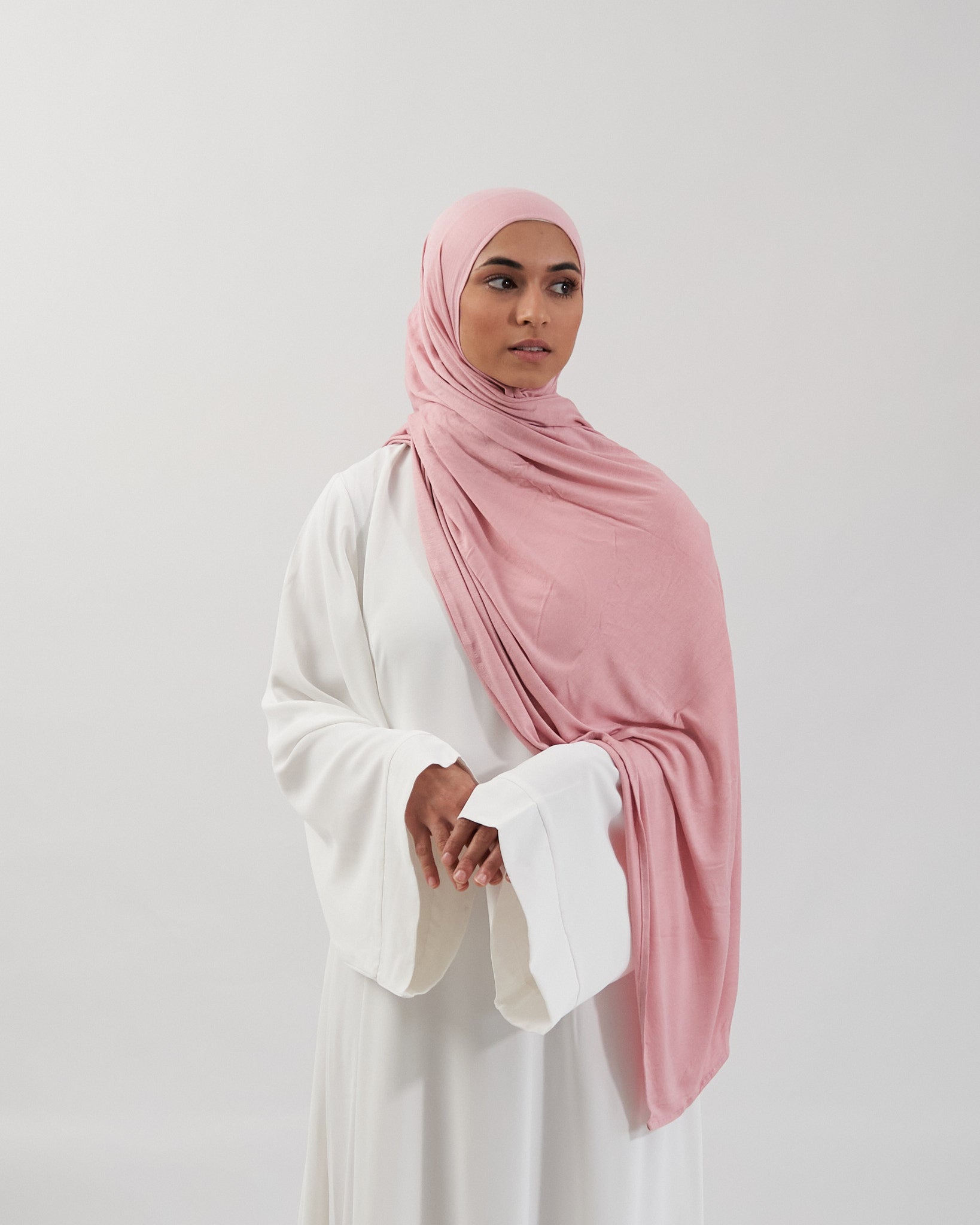 Premium Jersey Hijab - Dove Scarves Fajr Noor 