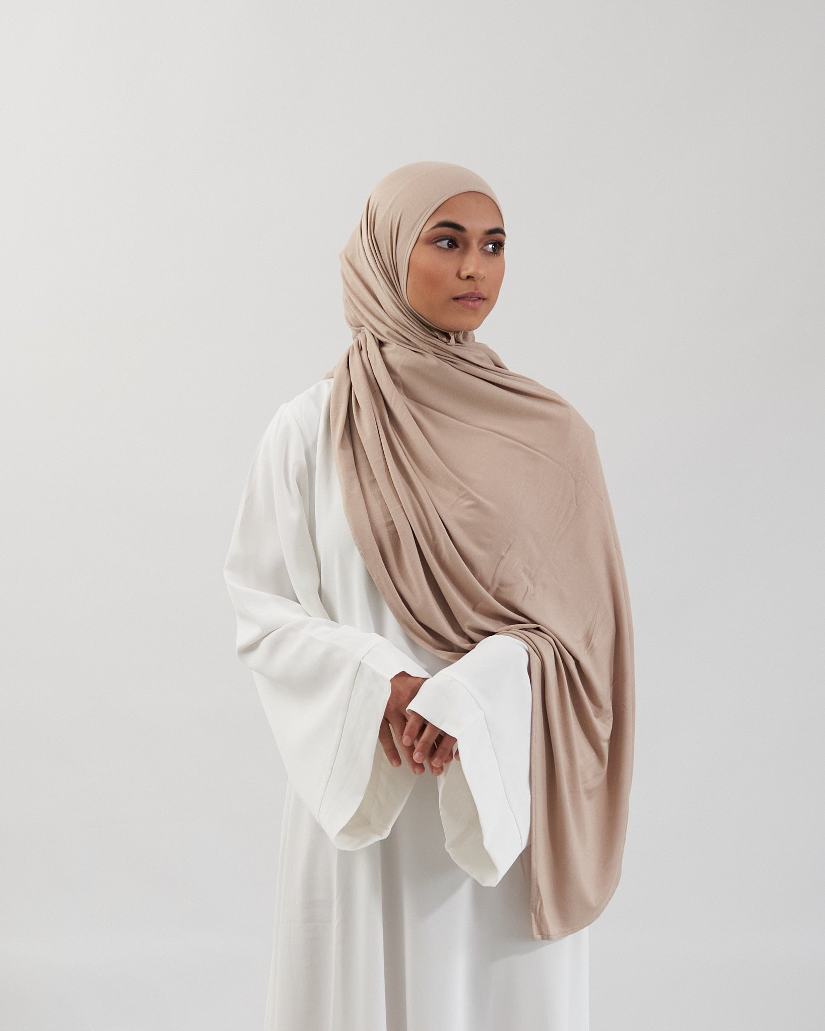 Premium Jersey Hijab - Neutral Scarves Fajr Noor 