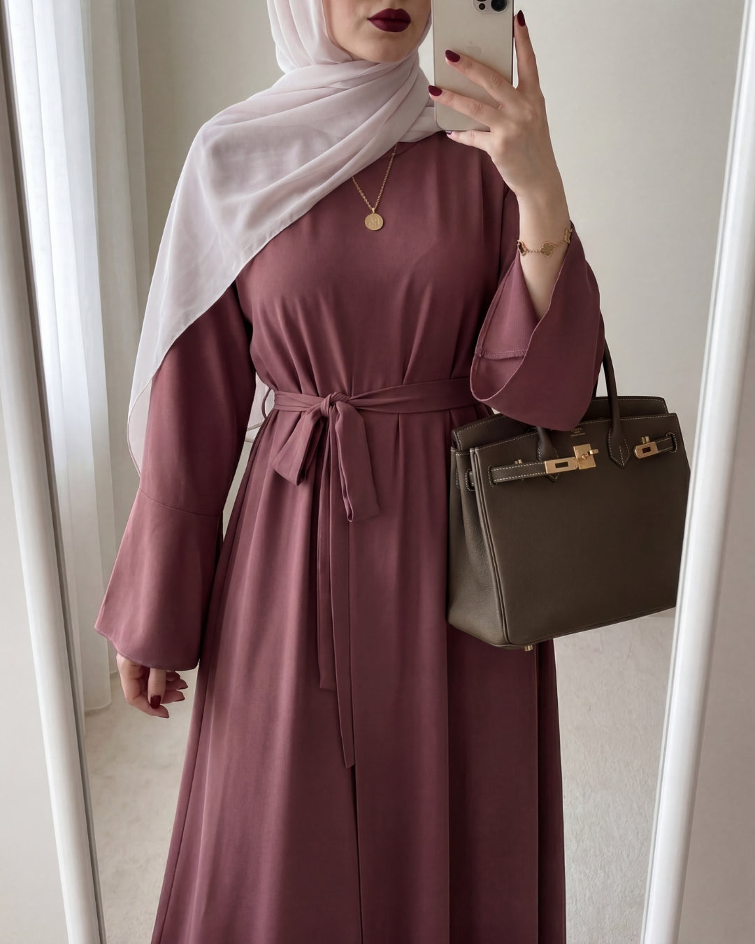 Khatijah Abaya - Rose