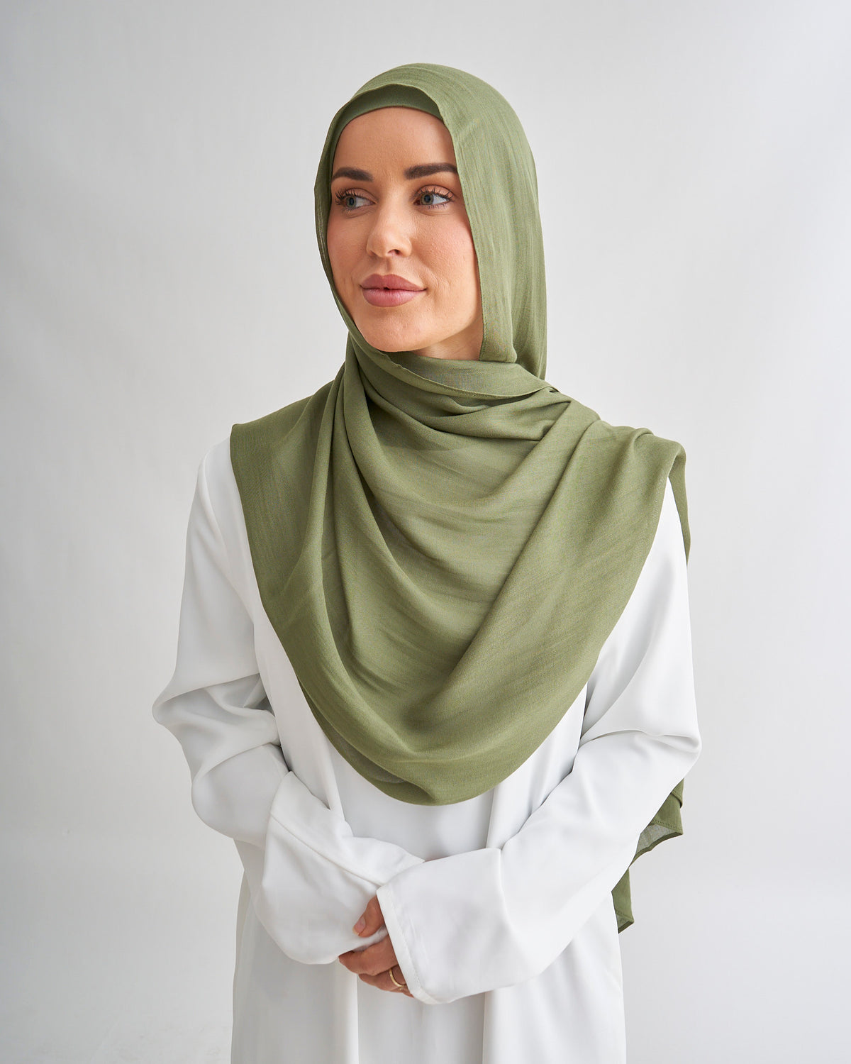 Premium Modal Hijab - Lime
