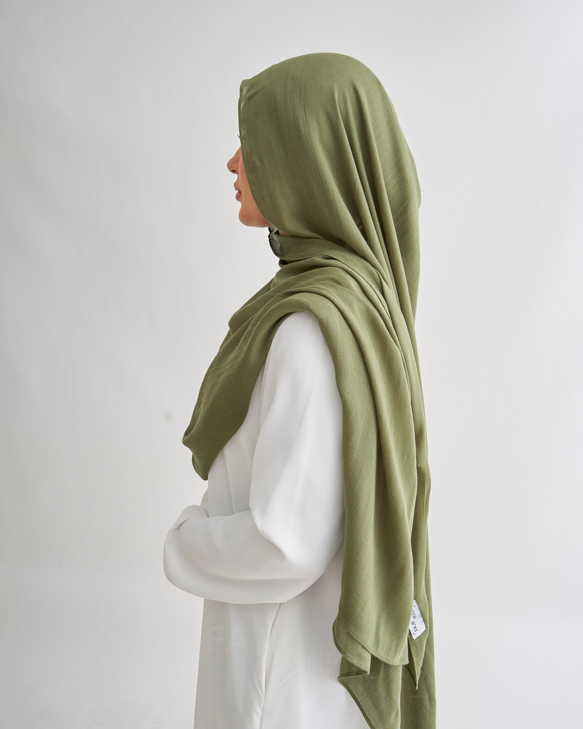 Premium Modal Hijab - Lime