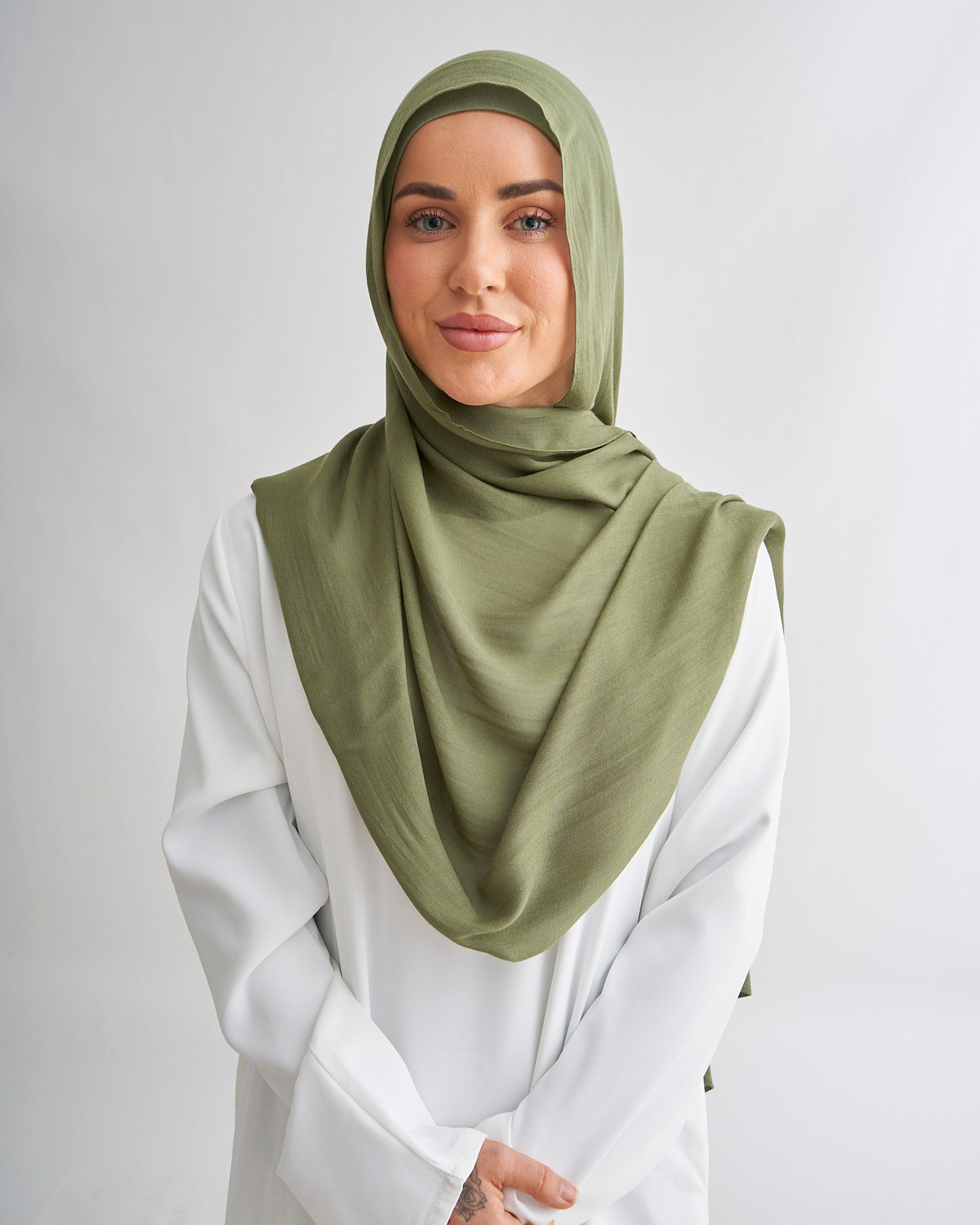 Premium Modal Hijab - Lime