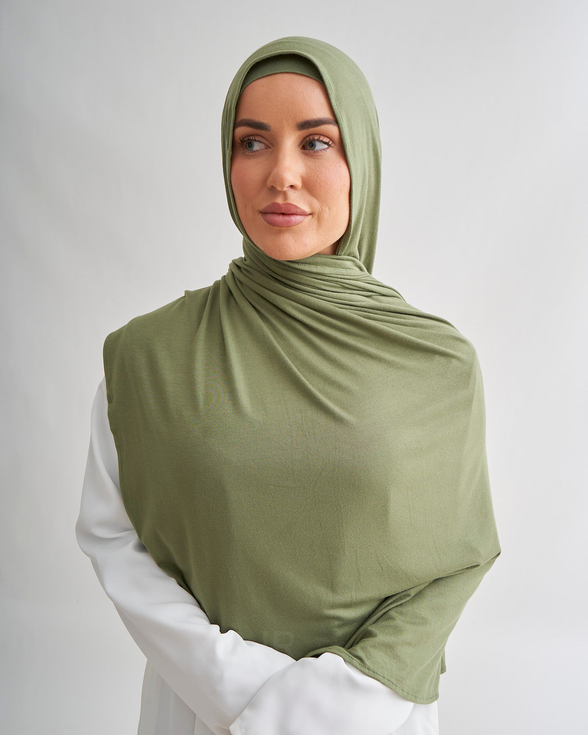 Premium Jersey Hijab - Lime
