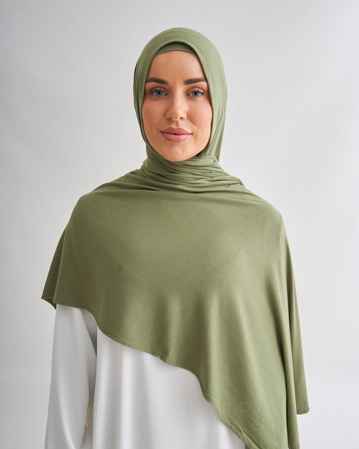 Premium Jersey Hijab - Lime