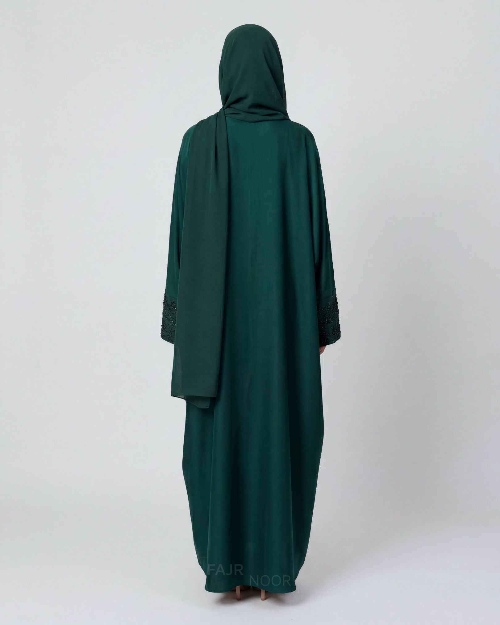 Maryam Eid Abaya - Royal Emerald
