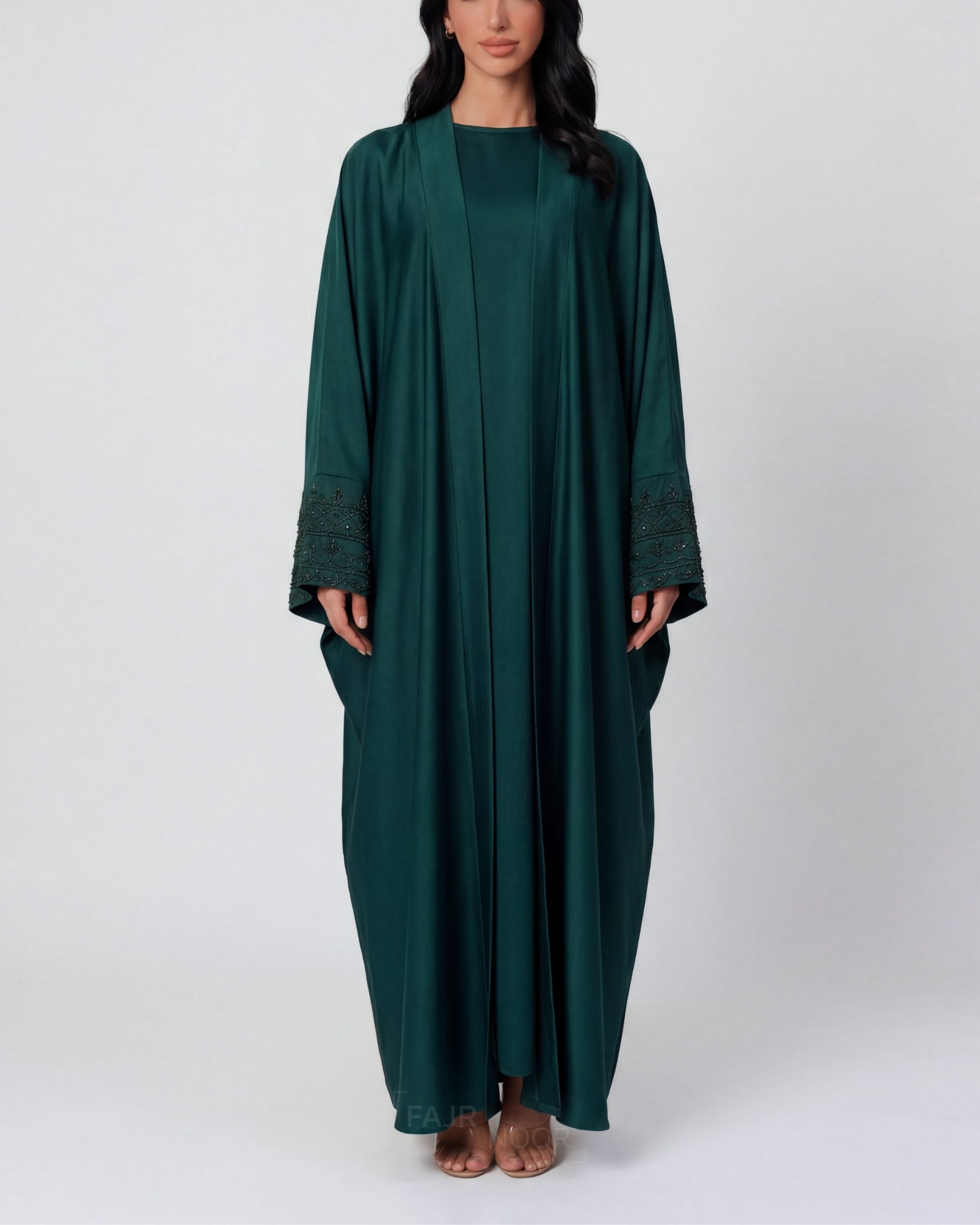 Maryam Eid Abaya - Royal Emerald