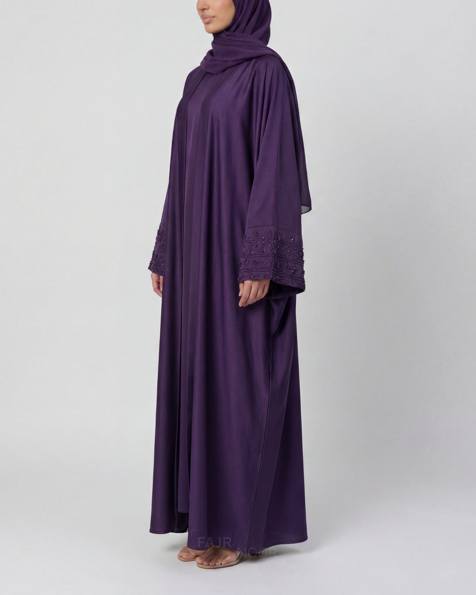 Maryam Eid Abaya - Purple