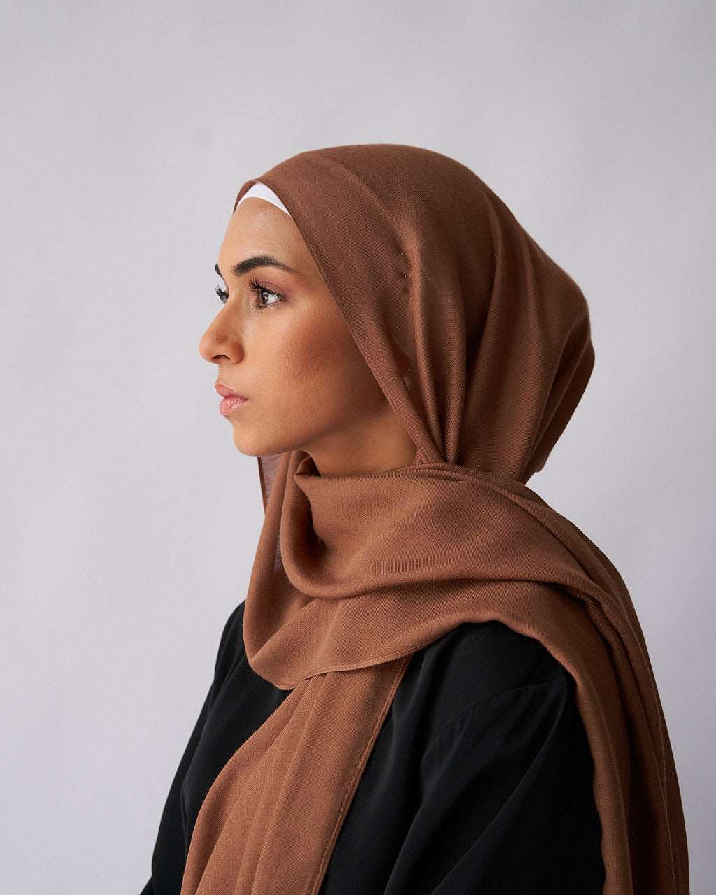 Modal Hijab - Brown - Scarves - Fajr Noor