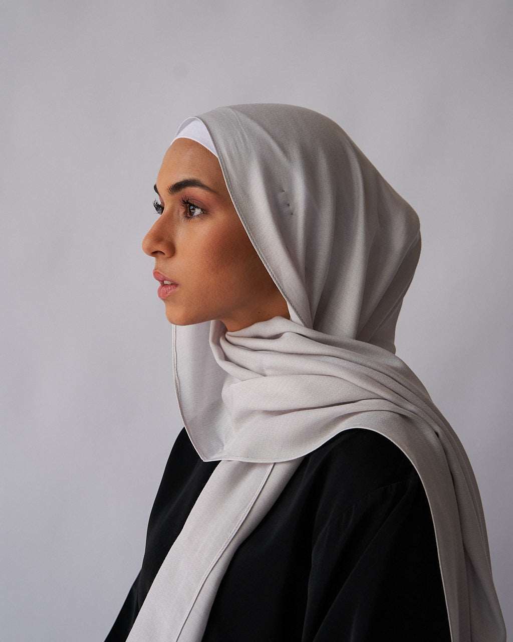 Modal Hijab - Grey - Scarves - Fajr Noor