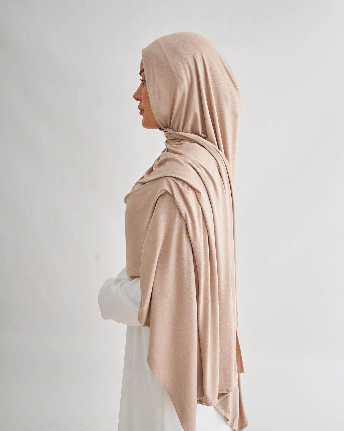 Premium Jersey Hijab - Neutral