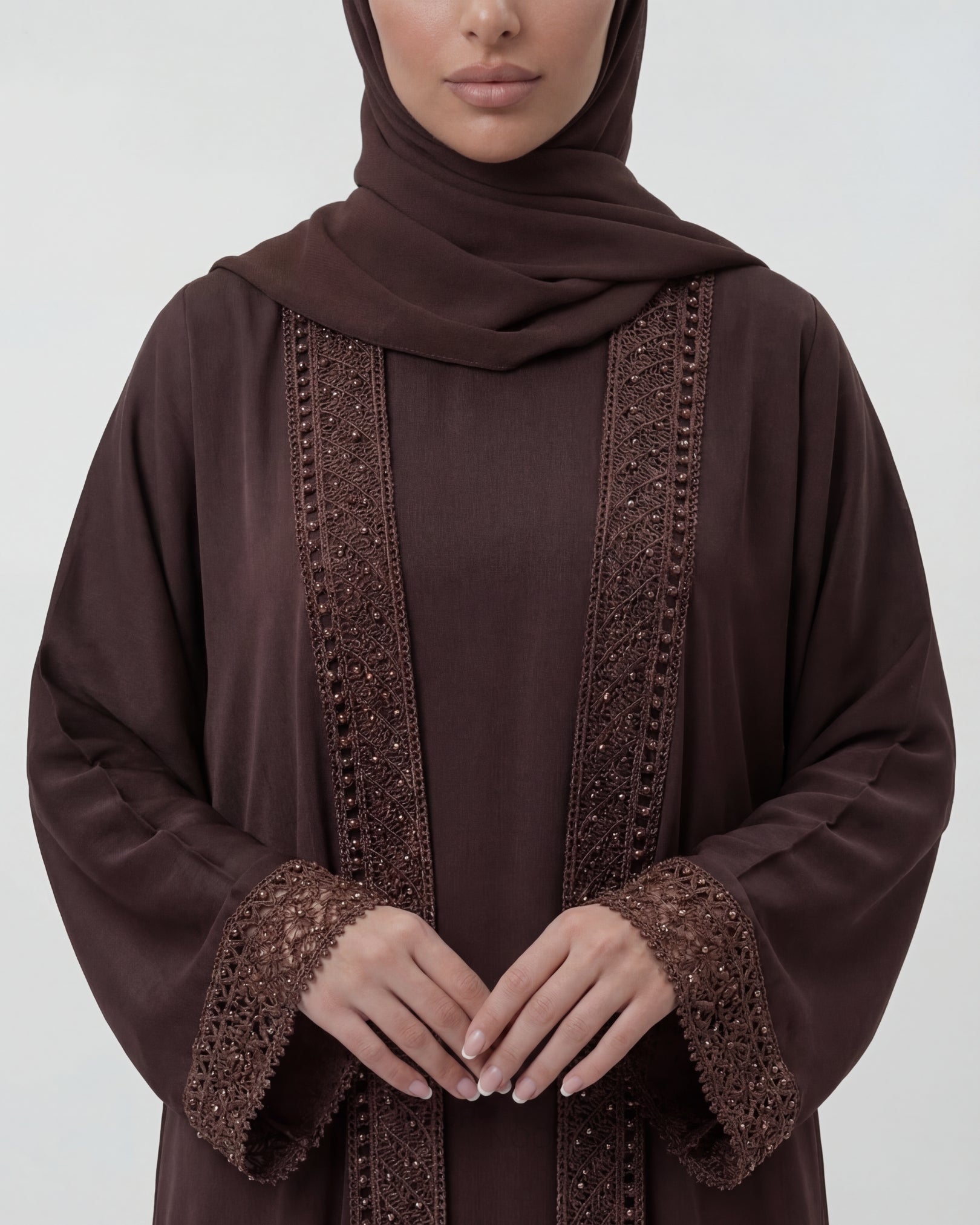 Nourah Everyday Abaya - Coffee