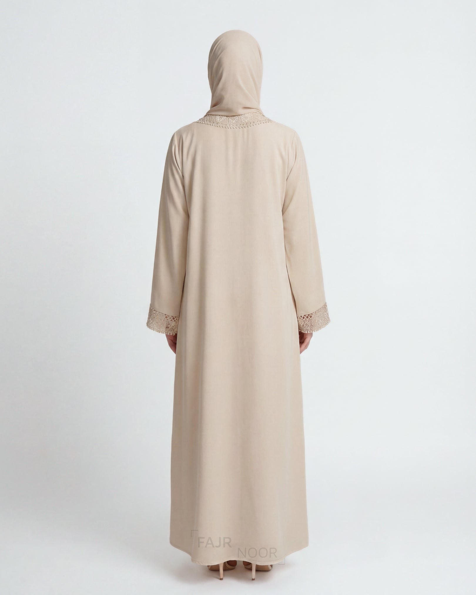 Nourah Everyday Abaya - Beige