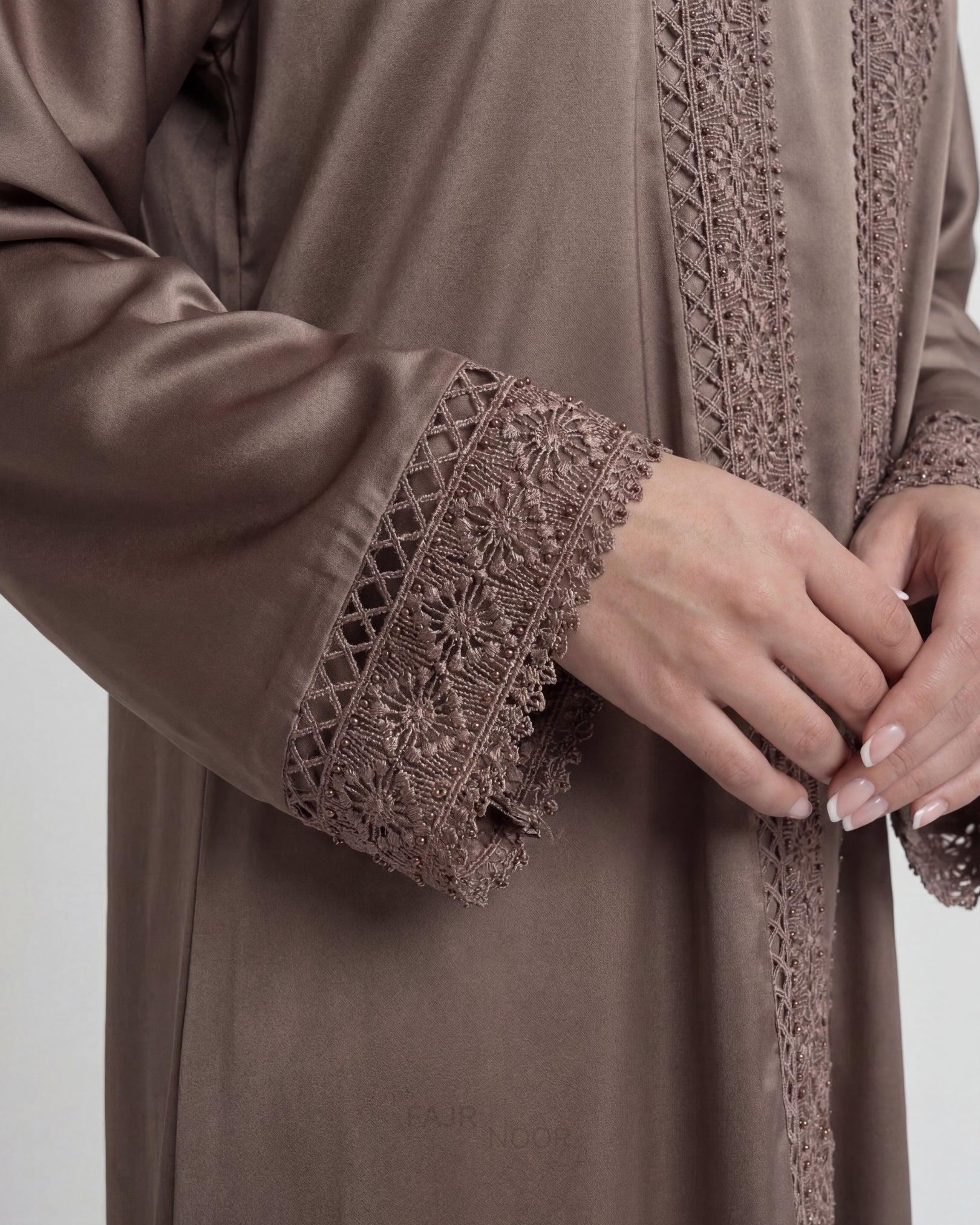 Nourah Everyday Abaya - Mocha