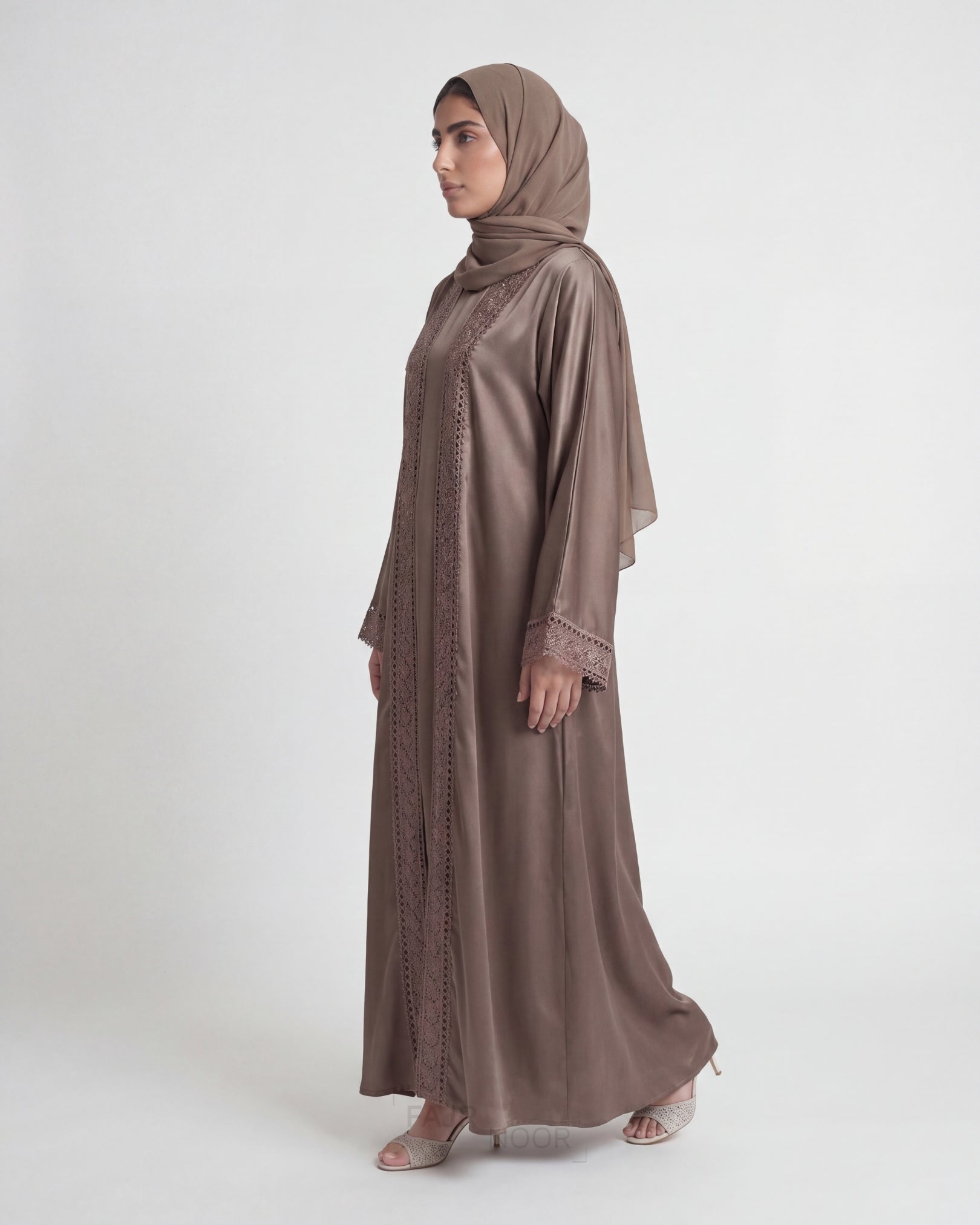 Nourah Everyday Abaya - Mocha