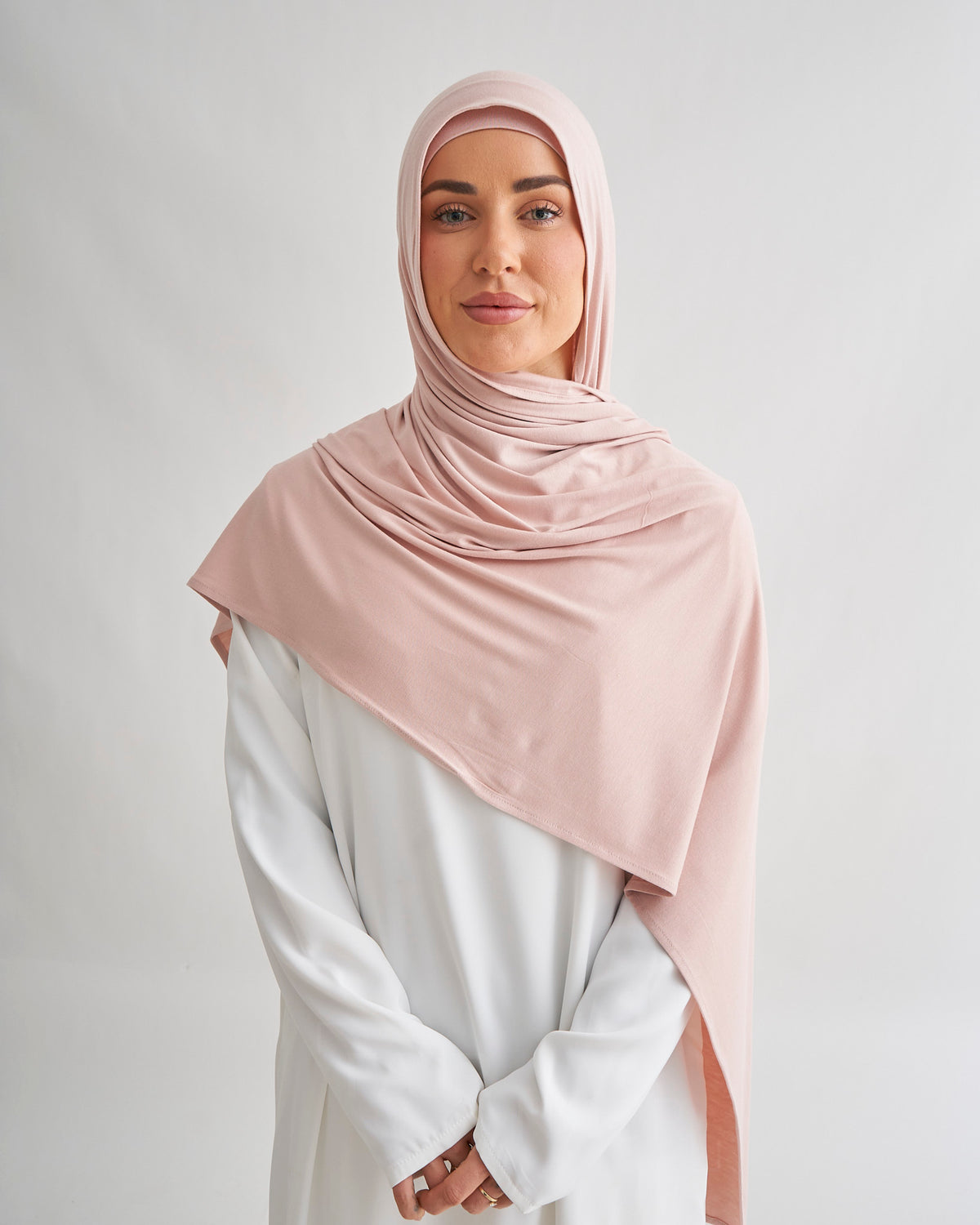 Premium Jersey Hijab - Nude
