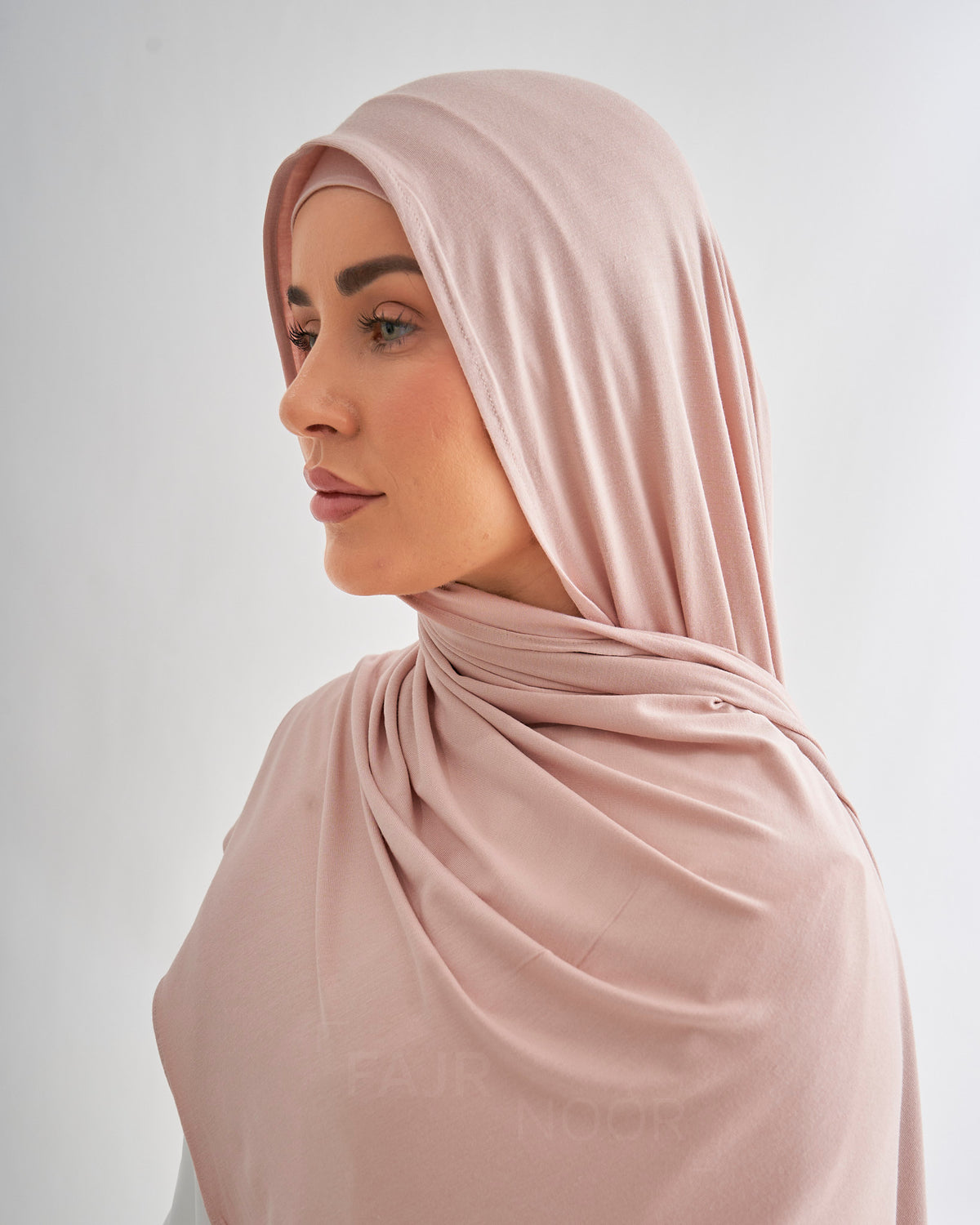 Premium Jersey Hijab - Nude