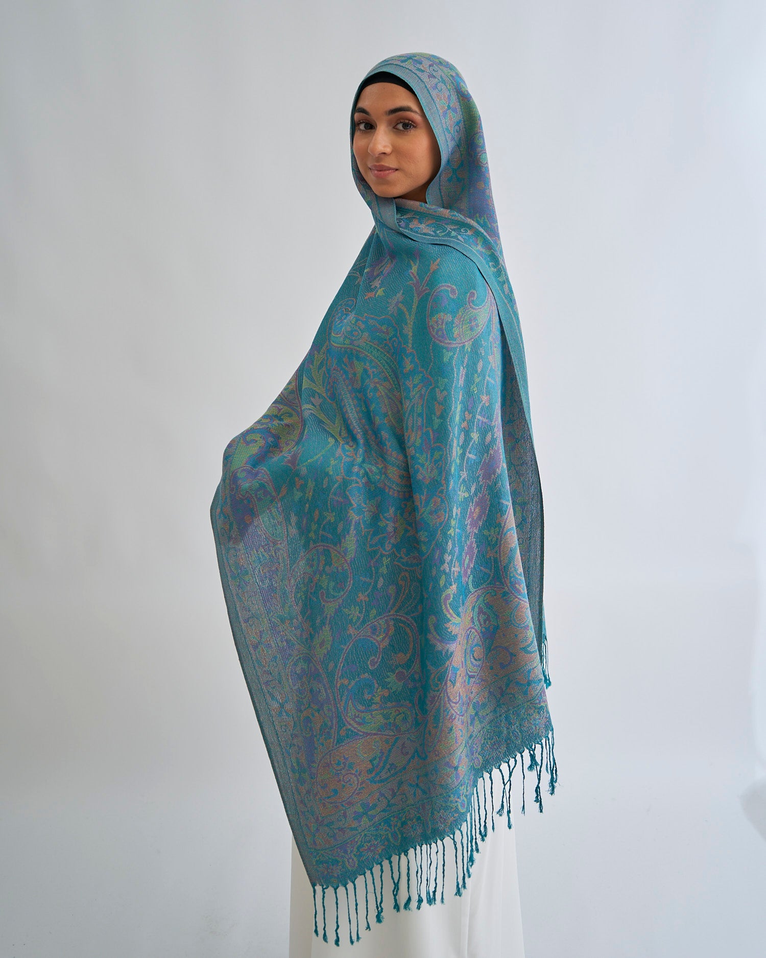 Pashmina Hijab - Forest