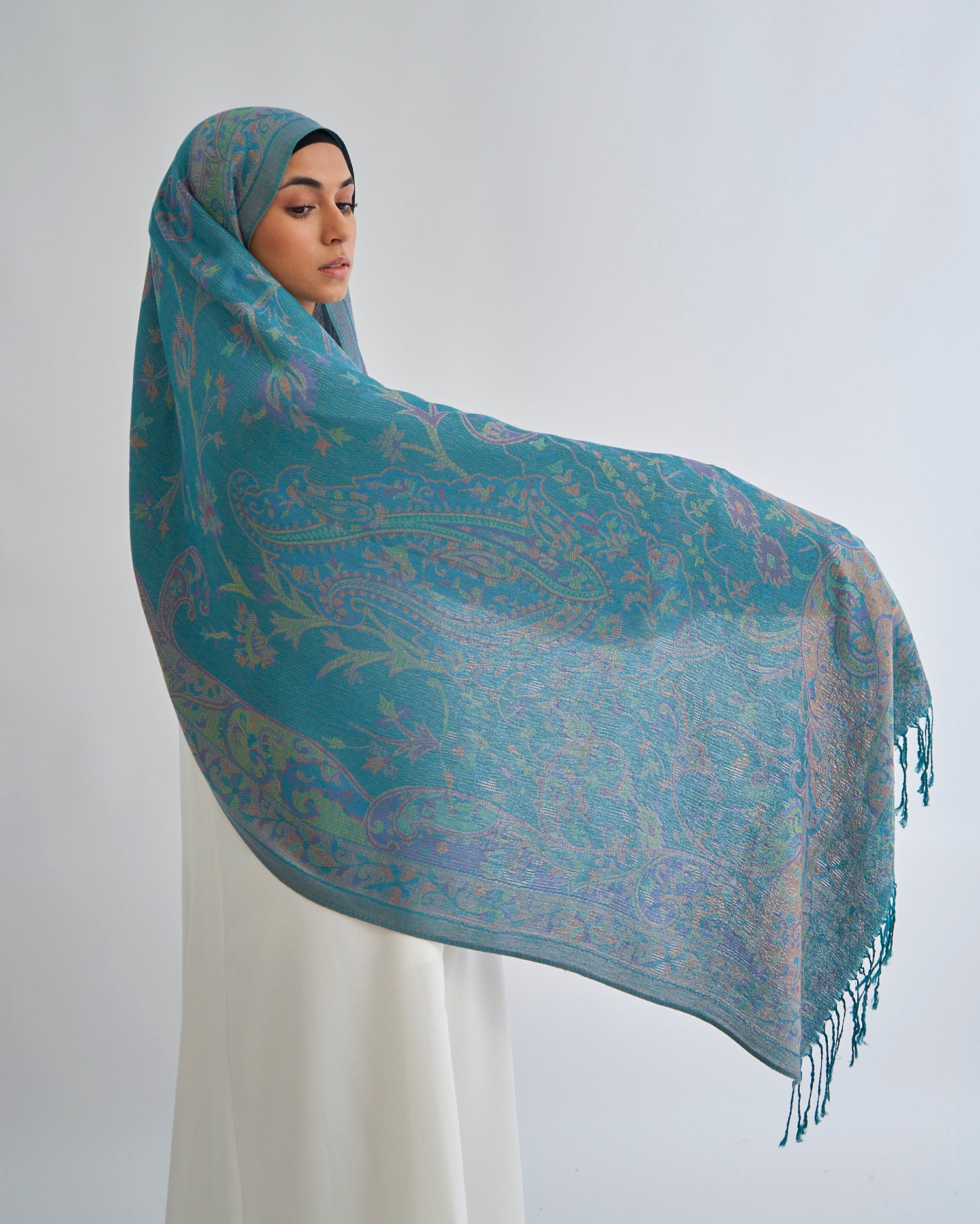 Pashmina Hijab - Forest