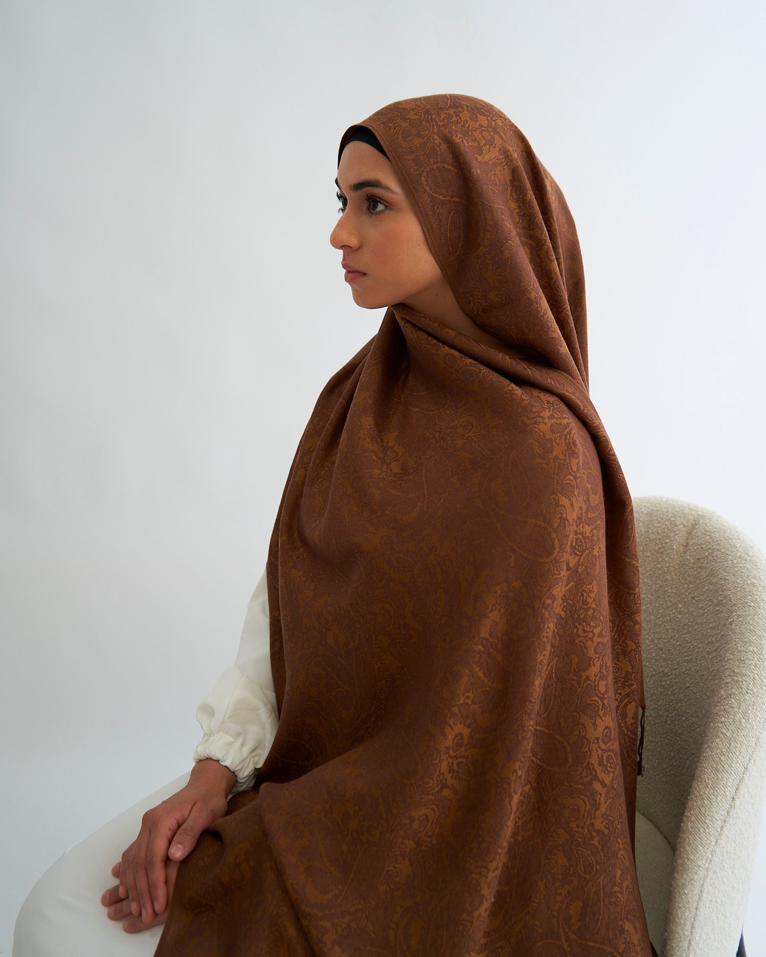 Pashmina Hijab - Spice