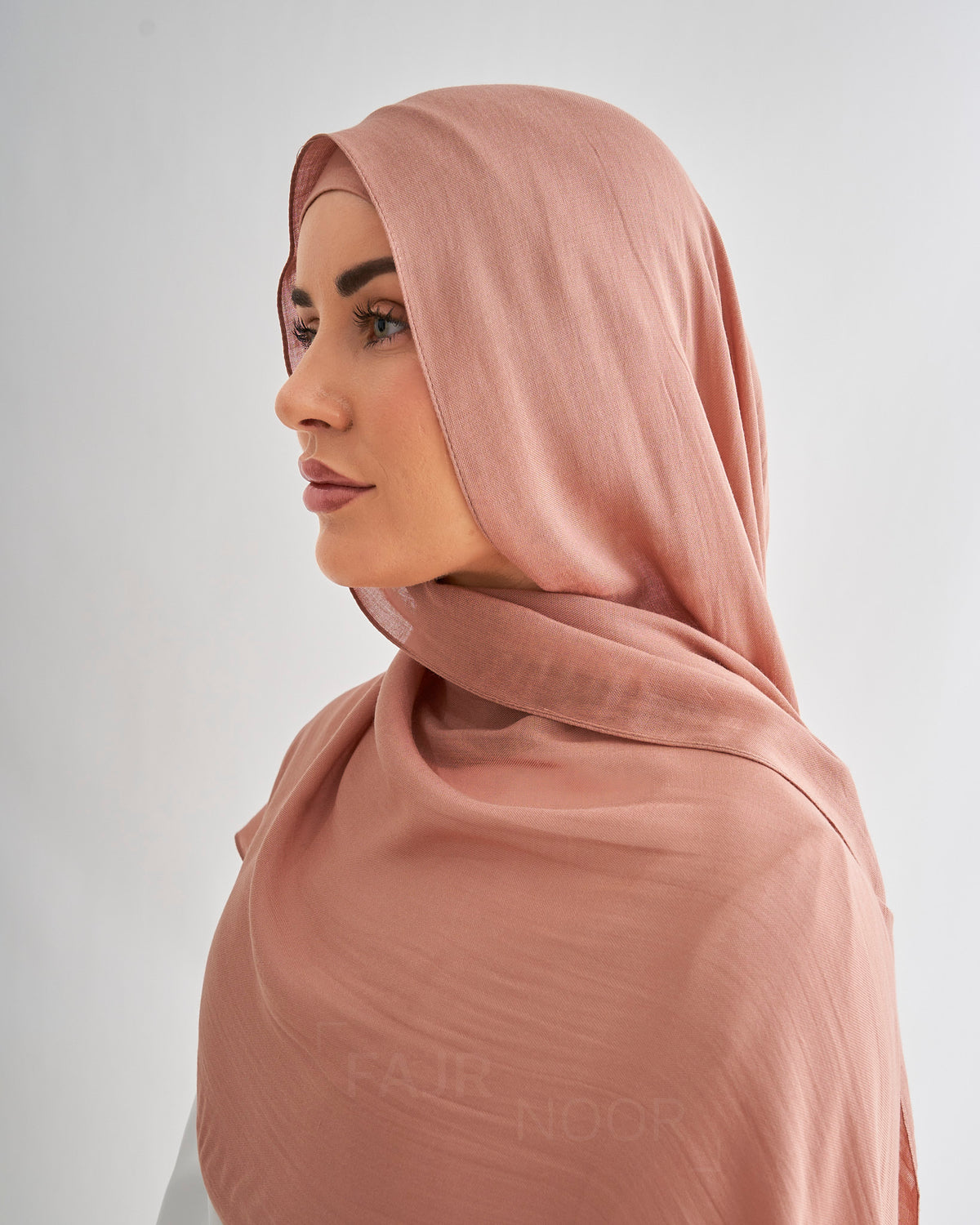 Premium Modal Hijab - Taupe