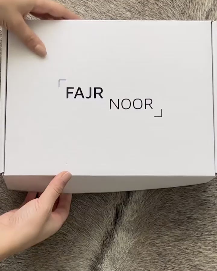 Hijab Box Unboxing Video Fajr Noor