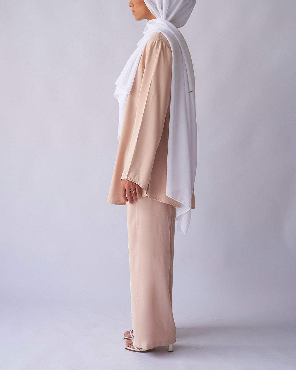 Sarah Set - Cream - Dress Set - Fajr Noor