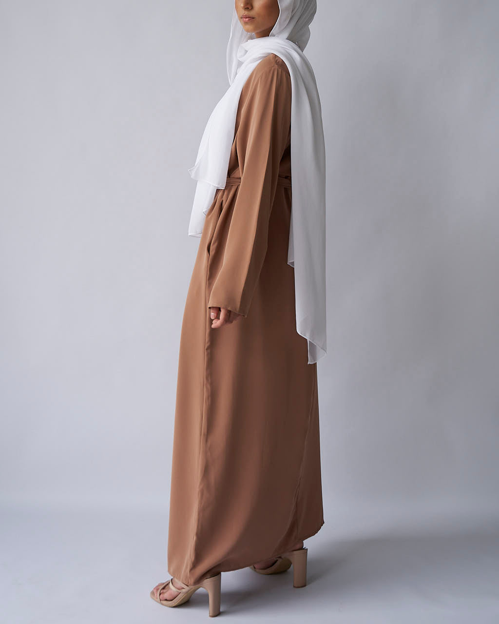 Essential Abaya - Brown - Essential Abaya - Fajr Noor