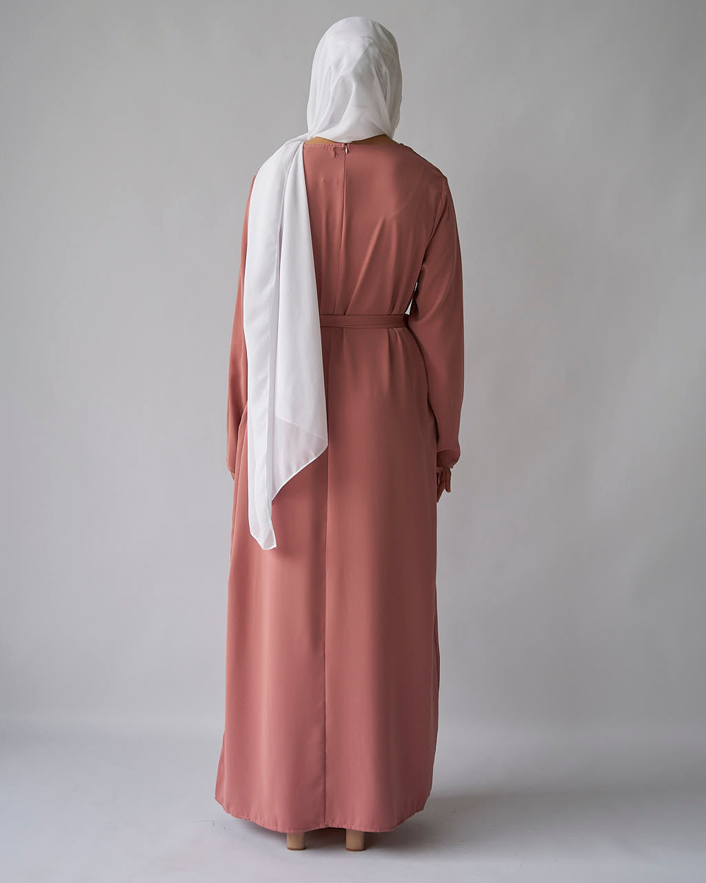 Essential Abaya - Pink - Essential Abaya - Fajr Noor