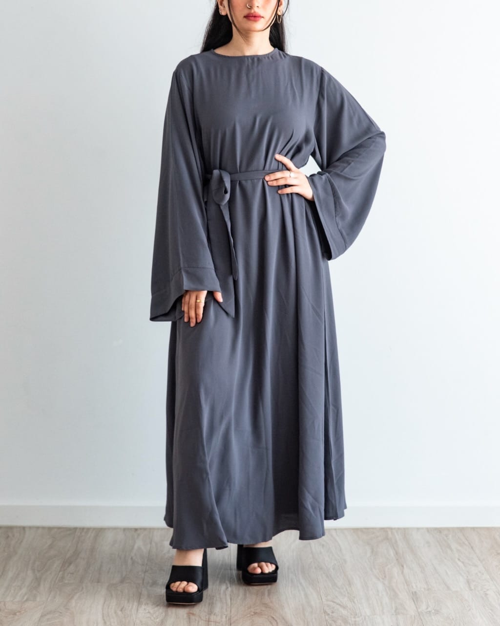 Khatijah Charcoal Abaya